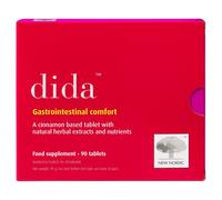 New Nordic Dida, 1 Month Supply, Natural Anti-Bloating Food Supplement with Peppermint to Help with Normal Bloating & Stomach Discomfort, 90 Tablets