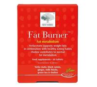 New Nordic Fat Burner, 1 Month Supply, Supports Slimming & Weight Loss with Yerba Mate & Green Tea for Women & Men, 60 Tablets