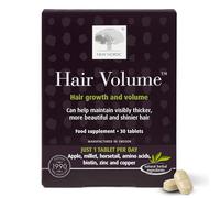 New Nordic Hair Volume 30 Tablets - Clinically Proven Growth Vitamins - Biotin, Zinc & Apple - for Women & Men