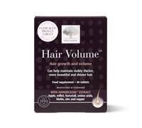 New Nordic Hair Volume Tablets Biotin & Zinc Apple Extract Hair Growth 30ct