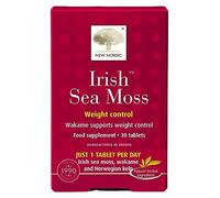 New Nordic Tablets Irish Sea Moss - Tri-Algae Complex with Kelp & Seaweed - Vegan - 30 Tablets