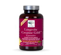 New Nordic Longevity Creatine Gold Gummies, 3g Creatine, Performance Support, Citrus Flavour, Vegan, 90 Gummies