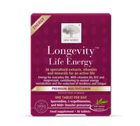 New Nordic Longevity Life Energy Tablets, Multivitamin & 21 Nutrients, 30ct