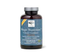New Nordic Magic Magnesium Citrate Gummies, 1 Month Supply, Magnesium with Maritime Pine Bark Extract, Lemon & Orange Flavour, 60 Count (Pack of 1)