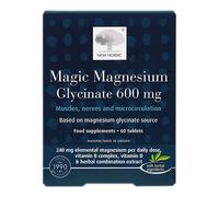 New Nordic Magic Magnesium Glycinate 600mg 60 Tablets
