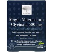 New Nordic Magic Magnesium Glycinate 600mg Tablets 60 Tablets