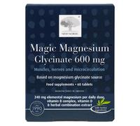 New Nordic Magic Magnesium Glycinate 600mg Tablets 60 Tablets