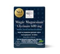 New Nordic Magnesium Glycinate 600mg Sleep Nerve & Electrolyte Balance 60ct