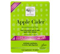 New Nordic Mega Strength Apple Cider Tablets - 1000 mg ACV with The Mother - 90 Tablets
