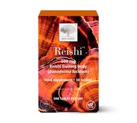 New Nordic Reishi Mushroom Supplement, 600mg Per Tablet, Vegan, 30 Tablets