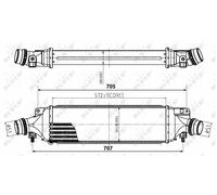 NEW NRF INTERCOOLER CHARGER OE QUALITY REPLACEMENT 30780