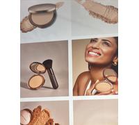 NEW. Nude by Nature Flawless Pressed Powder Foundation. W6 Desert Beige X 2.