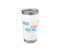 New Nurse Please Do Not Ask Me Anything Yet Stainless Steel Insulated Tumbler