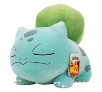 New Nwt Rare Mint Jazwares Nintendo Pokemon Huge 18" Sleeping Bulbasaur Plush
