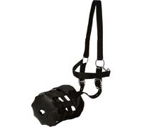 NEW Nylon GRAZING MUZZLE Horse COB Or Pony Grass Muzzle BLACK (X FULL)