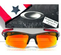 NEW Oakley FLAK 2.0 American Heritage POLARIZED Galaxy Ruby Sunglass 9188-G9