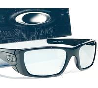 NEW Oakley FUEL CELL Blackout w POLARIZED Galaxy Chrome mirror Sunglass 9096