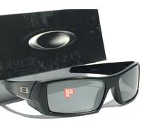 NEW Oakley GASCAN Matte Black POLARIZED black Iridium Lens Sunglass 9014