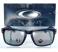 NEW Oakley HOLBROOK Matte Black POLARIZED PRIZM Grey lens Sunglass 9102-01