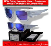 NEW Oakley Instagator Unisex Sunglasses 0009514-06 Matte Clear_Prizm Violet