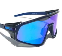 NEW Oakley LATCH PANEL Matte Trans Navy PRIZM Sapphire Lens Sunglass 9404-06