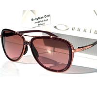 NEW Oakley SPLIT TIME Crystal Raspberry G40 Black Gradient Lens Sunglass 4129-02