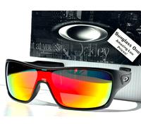NEW Oakley TURBINE ROTOR Matte Black POLARIZED Galaxy Ruby Lens Sunglass 9307