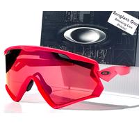 NEW Oakley WIND JACKET 2.0 Matte Redline PRIZM Snow Torch Lens Sunglass 9418-25