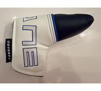 New Odyssey Ai One Blade Putter Magnet Closure Leather Headcover - Blue White Cover