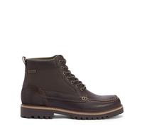 Barbour Sheene Leather Moc Toe Derby Boots, Brown