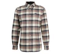 NEW - Official Barbour Shieldton Tailored Checked Shirt Ecru