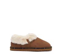 Barbour Ladies Eloise Bootie Slipper - Beige - Size: Adults 4