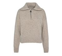 NEW - Official Barbour Womens Lavensdale Half Zip Knitted Jumper Oatmeal