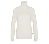 NEW - Official Barbour Womens Pendle Roll Collar Knitted Jumper Ecru / Hessian T
