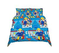 New Official Fireman Sam 'Cool' Design Single Duvet Set