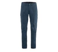 NEW - Official Fjallraven Abisko Hybrid Trail Trousers Short Navy
