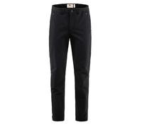 Fjall Raven - Versatile Hiking Pants - Abisko Winter Stretch Trousers M Black for Men - Size 46 EU Black 46 EU