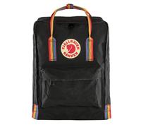 Fjall Raven - Brands - Kanken Rainbow Black-Rainbow Pattern , in Nylon