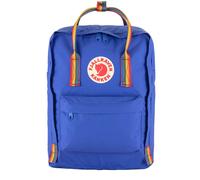 NEW - Official Fjallraven Kanken Classic Backpack Cobalt Blue Rainbow Pattern