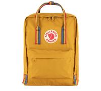 NEW - Official Fjallraven Kanken Rainbow Classic Backpack Ochre / Rainbow