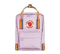 NEW - Official Fjallraven Kanken Rainbow Mini Pastel Lavender-Rainbow