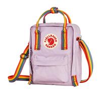 NEW - Official Fjallraven Kanken Rainbow Sling Pastel Lavender-Rainbow