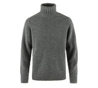 NEW - Official Fjallraven Ovik Roller Neck Sweater Grey Melange