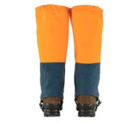 NEW - Official Fjallraven Singi X-Gaiters Field Orange / Mountain Blue