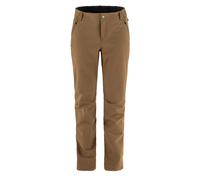 NEW - Official Fjallraven Womens Abisko Winter Stretch Trousers Wood Brown
