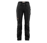 Fjällräven - Women's Kaipak Trousers Curved - Walking trousers size 6 - Fixed Length, black