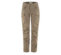 Official Fjallraven Womens Nikka Curved Trousers Suede Brown - Brand New