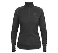 NEW - Official Fjallraven Womens Skare Microfleece Half Zip Dark Grey