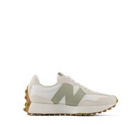 NEW - Official New Balance Womens 327 Trainer Linen / Sea Salt / Olivine