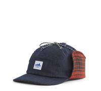 Patagonia - Breathable cap with earmuffs - Range Earflap Cap Cascade Burnished Red for Men - Size L - Navy Navy